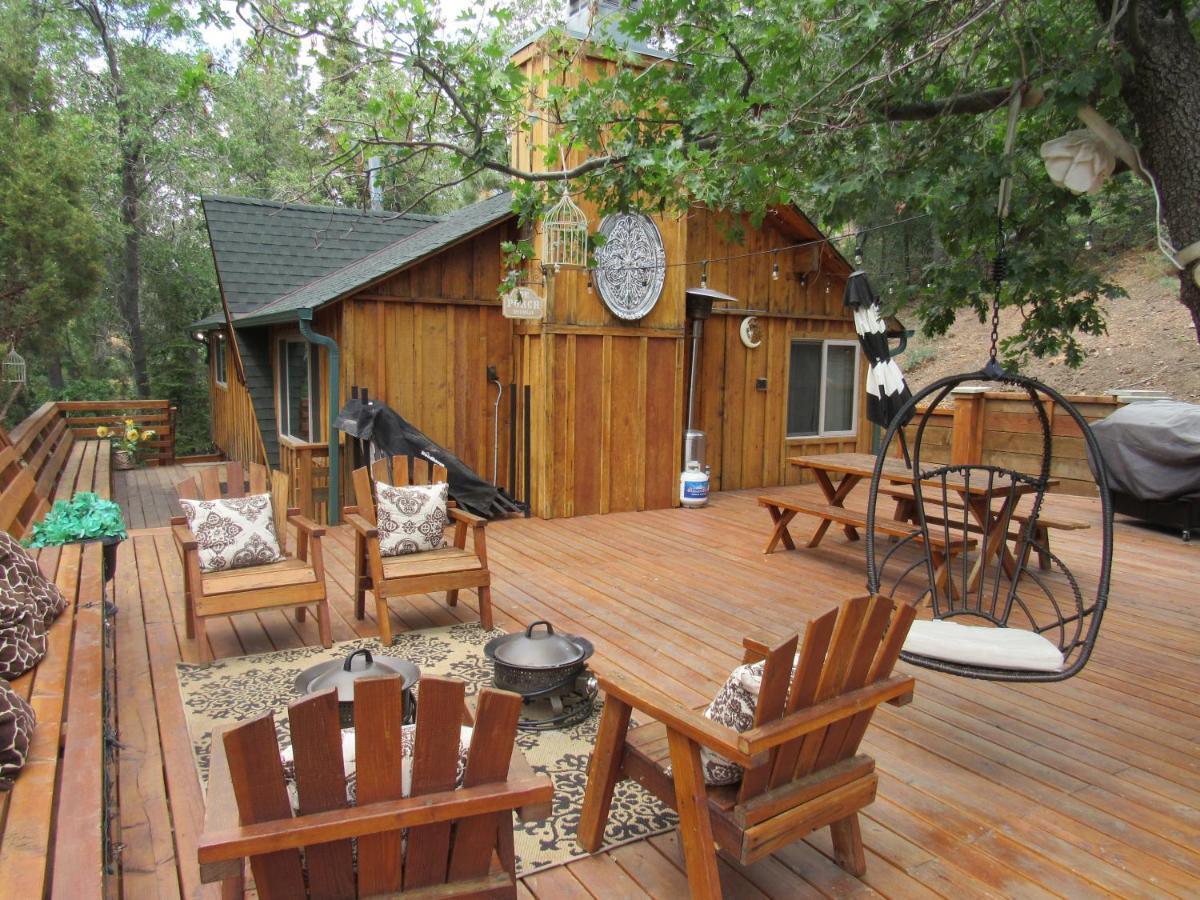 Hillside Hideaway -View Of Ski Slope From Charming Deck Big Bear Lake Eksteriør billede
